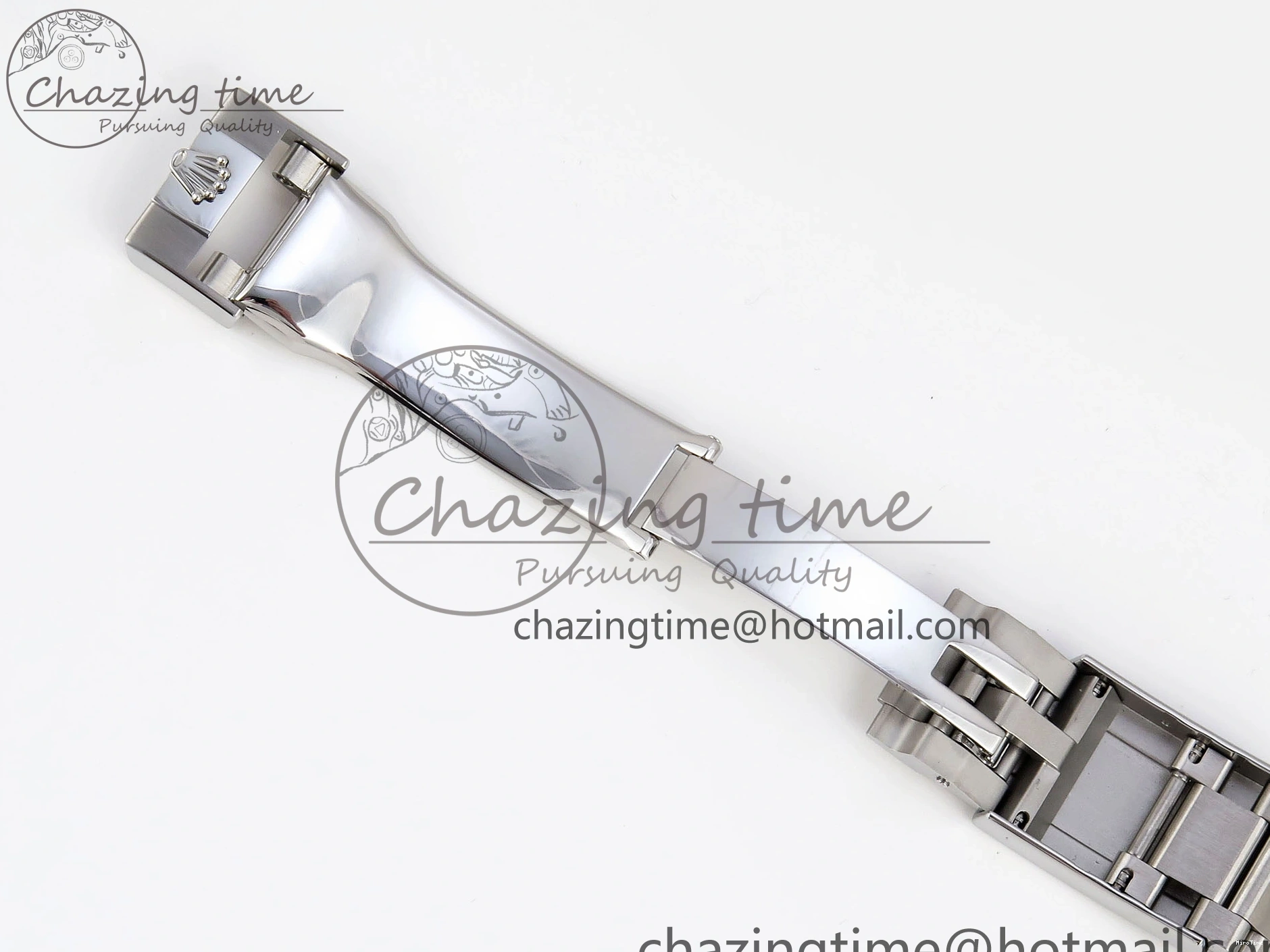 MiroTime 0307 TimelessDesign DAYTONA 116506 SS OMF BEST EDITION ICE BLUE DIAL ON SS BRACELET A7750 (SLIM MOVEMENT) 1811